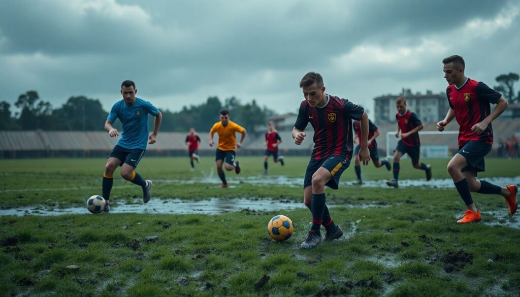 Климат матча и владение: как погода влияет на стиль игры - иллюстрация