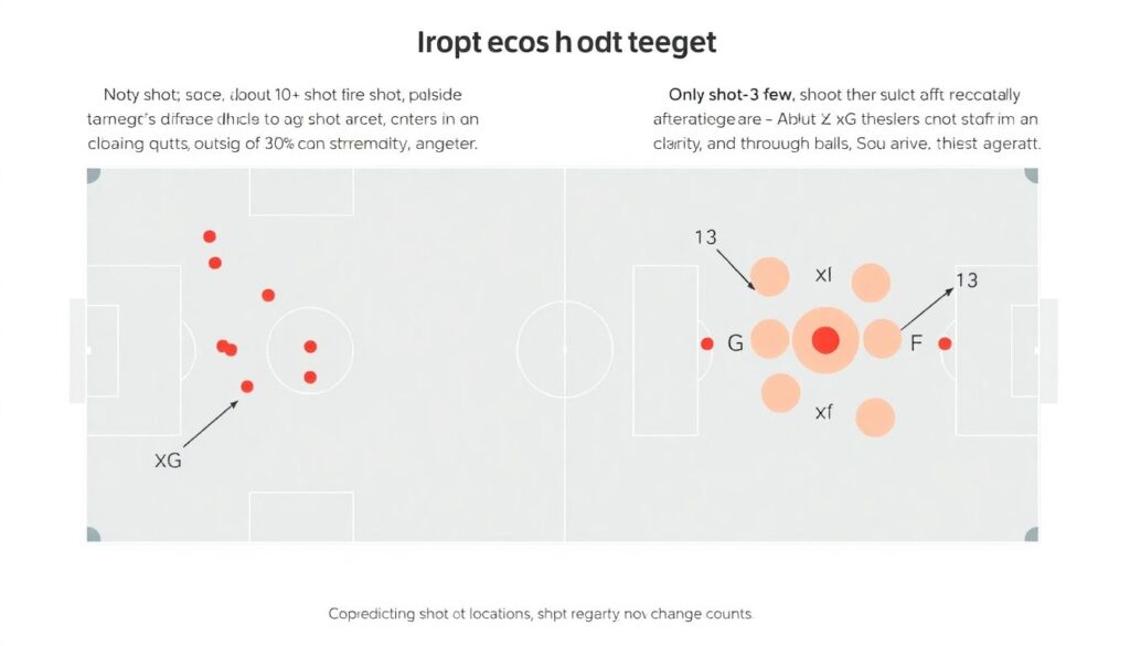 Удары в створ и их значение для ожидания гола - иллюстрация