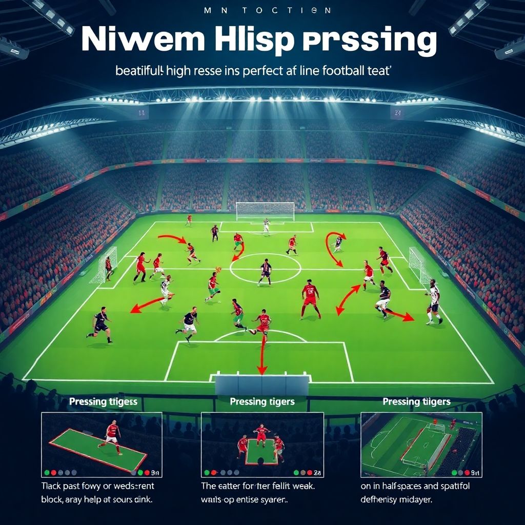 Эффективность прессинга и возврата мяча в системе красивого футбола