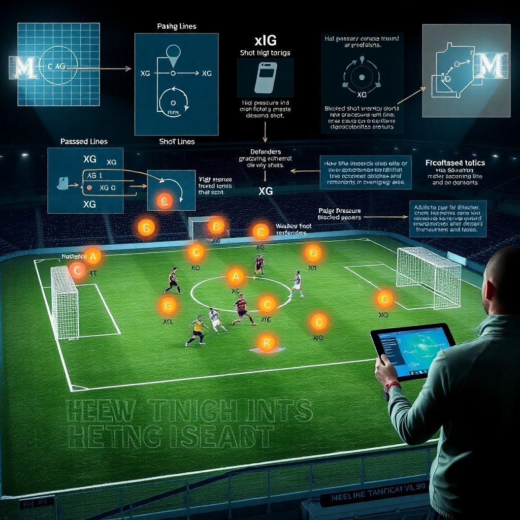 Аналитика штрафной площади в футболе: удары, блоки и позиции игроков