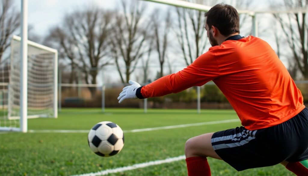 Техника ударов в створ: что делает голкипер сложнее - иллюстрация