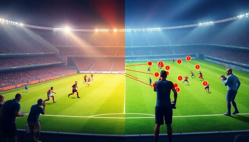 Изменение стиля игры в эпоху модернизации футбола - иллюстрация