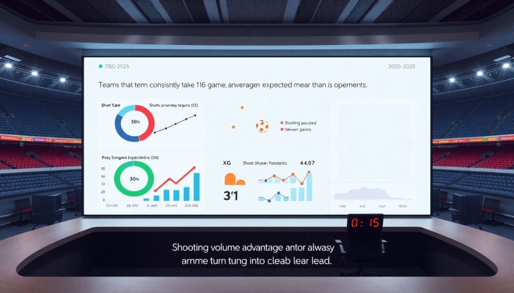 Ударная эрозия: почему удары по воротам увеличивают ожидаемость гола - иллюстрация