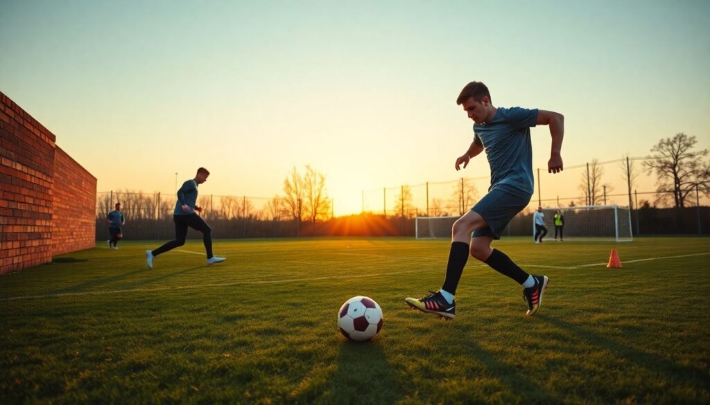 Как игроки развивают точность передачи на тренировках - иллюстрация