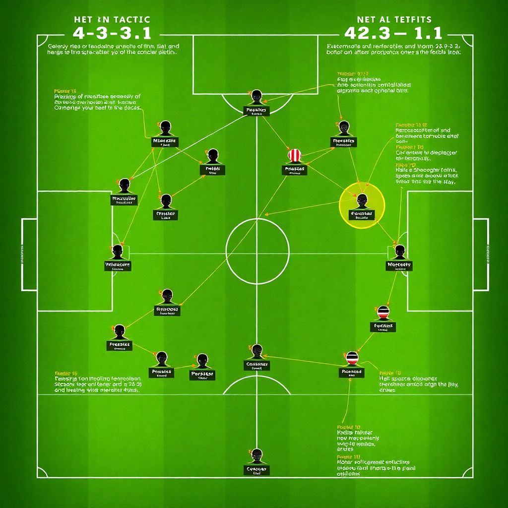 Тактические схемы владения 4-3-3 и 4-2-3-1: анализ и ключевые различия