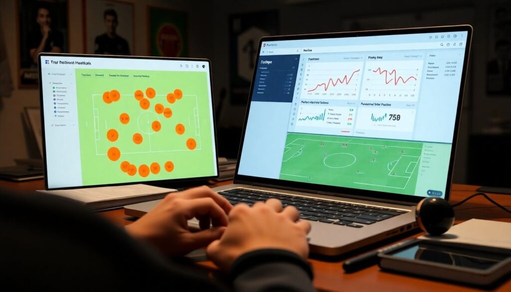 Методы визуализации владения для медиа и болельщиков - иллюстрация