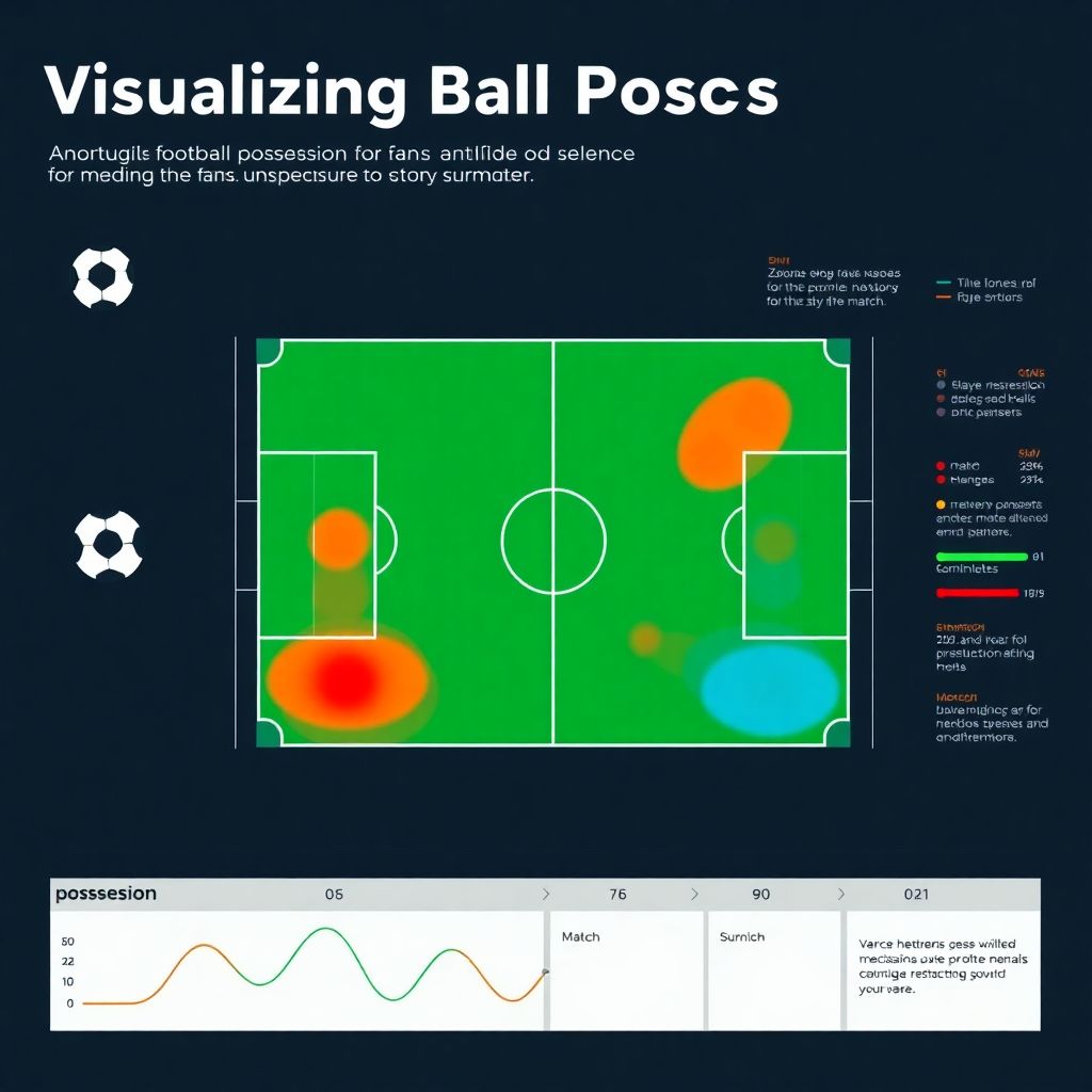 Методы визуализации владения для медиа и болельщиков в современном футболе