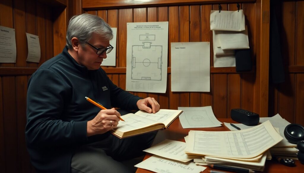 История интерфейсов данных и аналитики футбола - иллюстрация