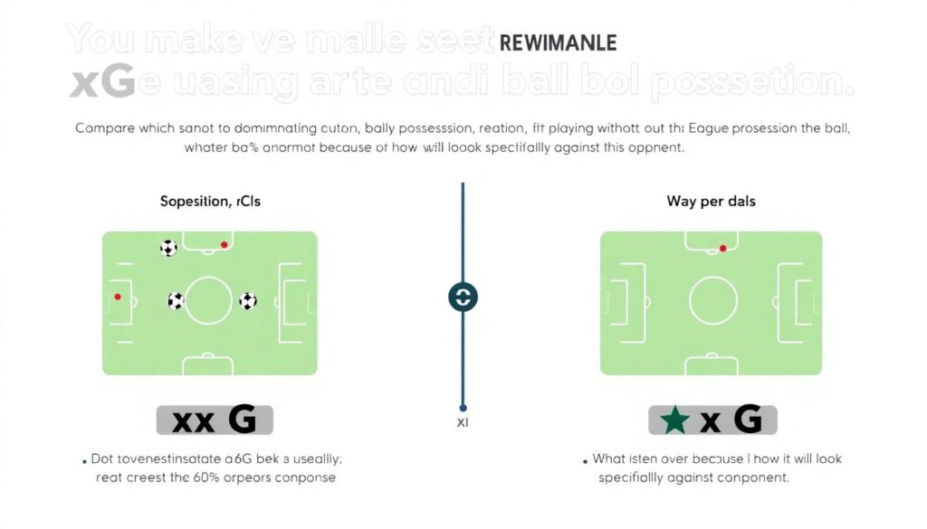 Как владение мячом влияет на коэффициенты xG - иллюстрация
