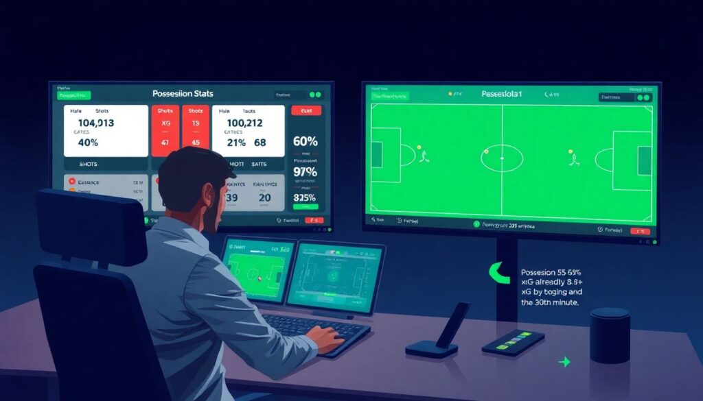 Как владение мячом влияет на коэффициенты xG - иллюстрация