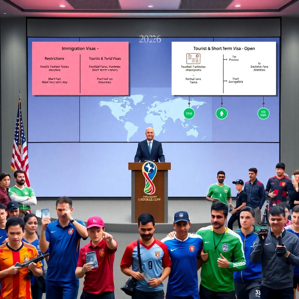 Визы и ЧМ‑2026: Госдеп США заверил, что ограничения не затронут болельщиков