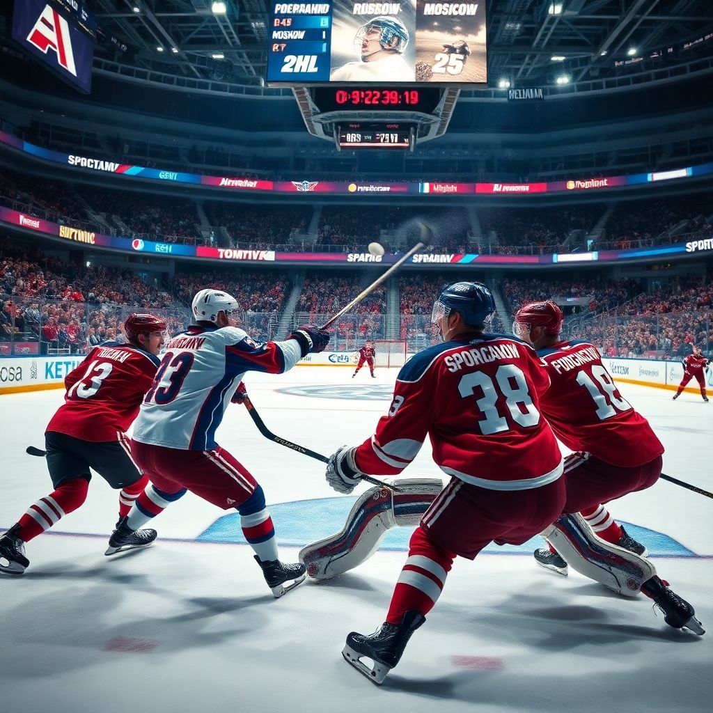 Спартак — Торпедо 0:1: гол Пугачева приносит гостям победу в КХЛ