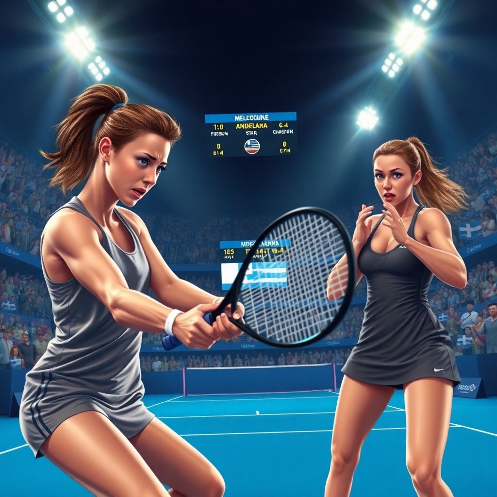 Андреева разгромила греческую звезду на australian open впервые за 19 лет