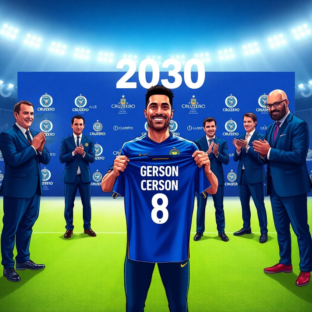 Жерсон перешел в «Крузейро» и подписал долгосрочный контракт до 2030 года