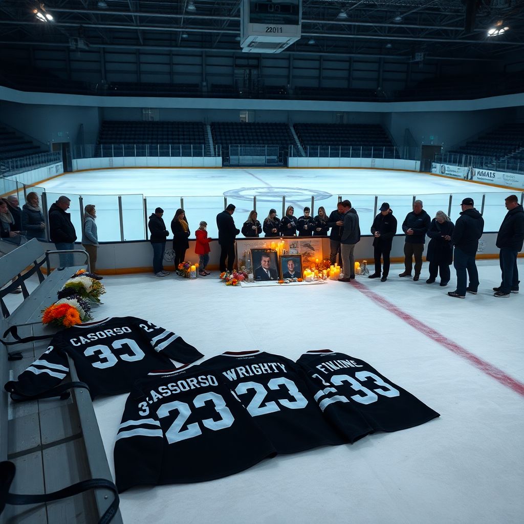 Хоккейная тренировка в Альберте, обернувшаяся трагедией для трёх юниоров
