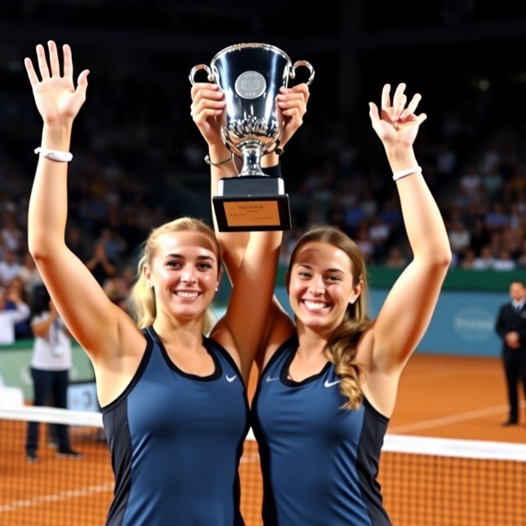 Самсонова и Мелихар выиграли парный турнир Wta 500 в Штутгарте
