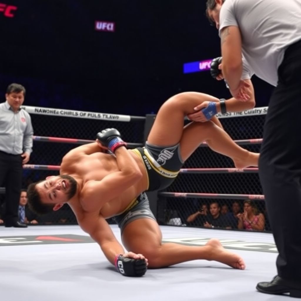 Умар Нурмагомедов проиграл Сун Ядуну нокаутом на Ufc fight night 286